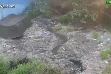 Cụm công nghiệp xả thải trực tiếp ra môi trường