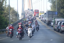 Hạn chế ô tô qua cầu Rạch Miễu từ 13/8