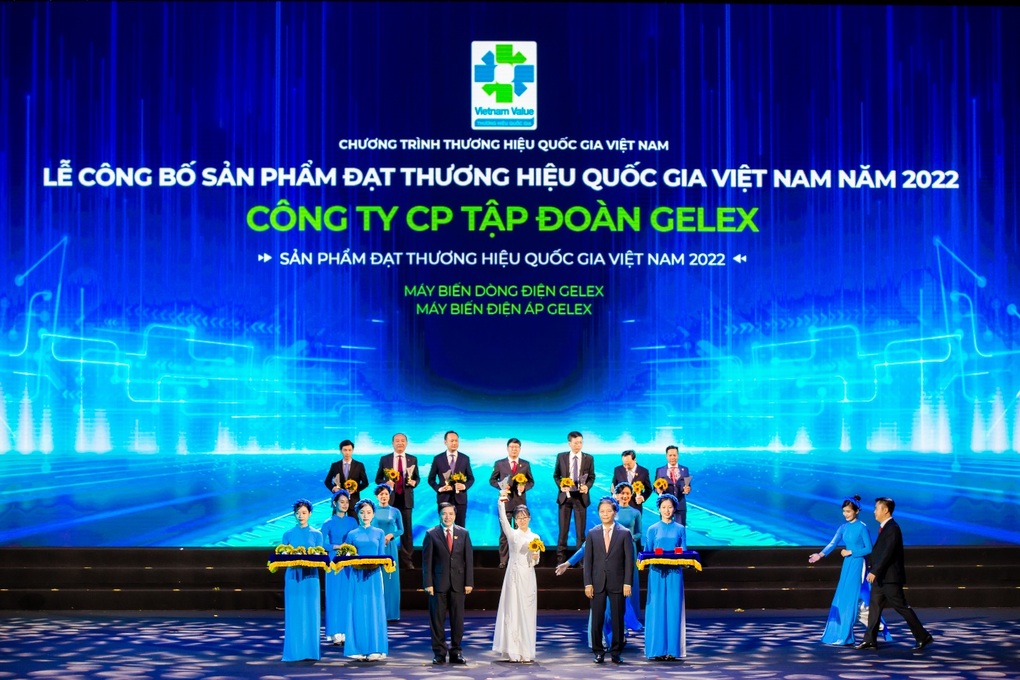 GELEX và các đơn vị thành viên đạt giải Thương hiệu quốc gia năm 2022 - 1 GELEX và các đơn vị thành viên đạt giải Thương hiệu quốc gia năm 2022 - 1