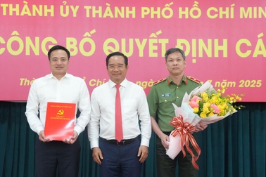 Thành lập Đảng bộ Công an và Đảng bộ Quân sự TPHCM mới