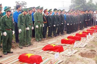 Truy điệu 11 liệt sĩ trong hố chôn tập thể