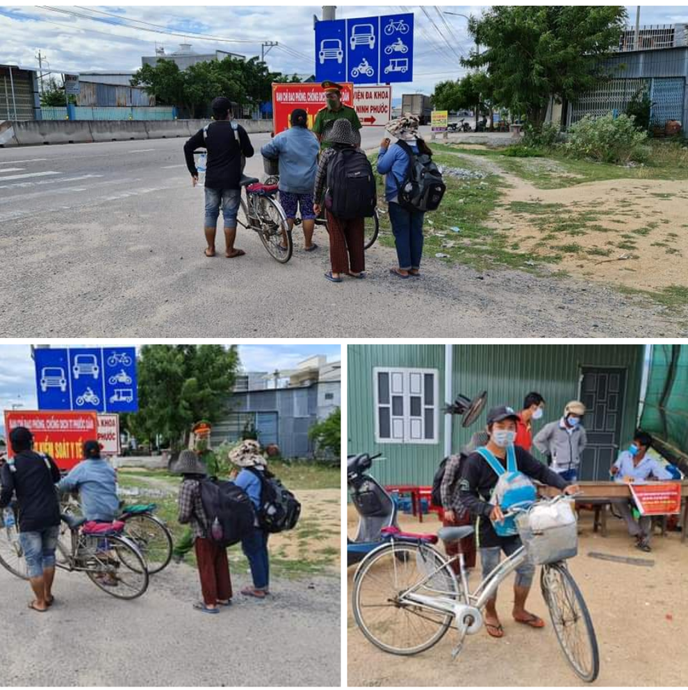 Mất việc vì Covid-19, bốn mẹ con đi xe đạp vượt 1.300km về quê - 2 Mất việc vì Covid-19, bốn mẹ con đi xe đạp vượt 1.300km về quê - 2