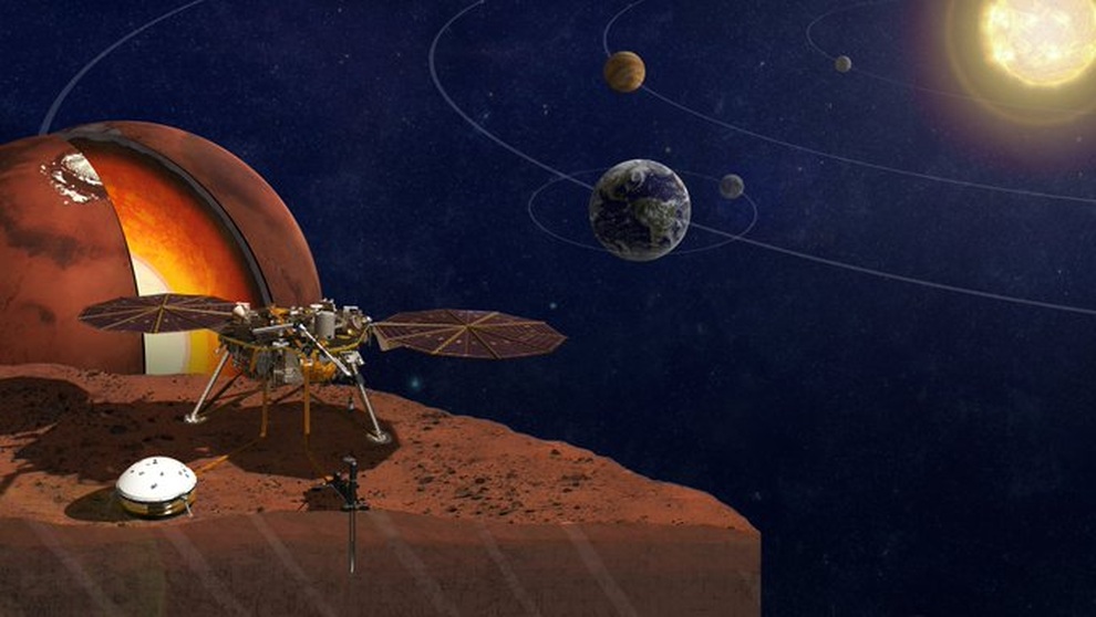 NASA tiết lộ sao Hỏa đang nóng chảy - 1 NASA tiết lộ sao Hỏa đang nóng chảy - 1