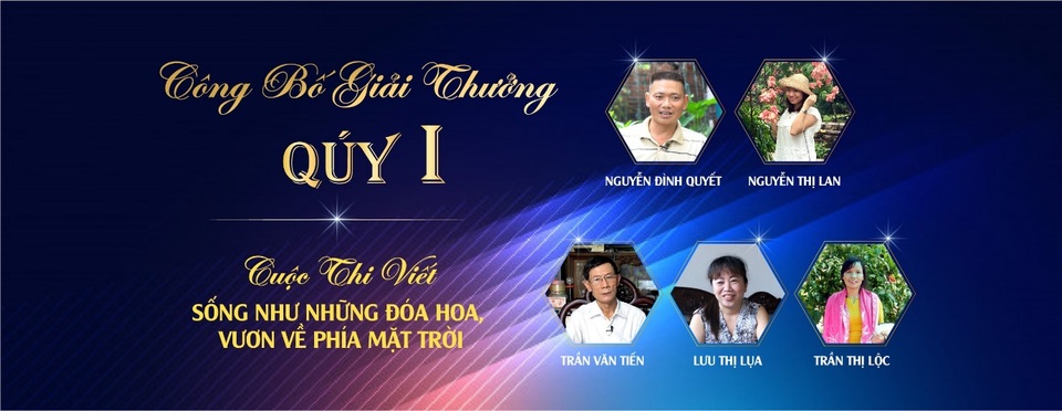 Trao giải quý I cuộc thi viết Sống như những đóa hoa, vươn về phía mặt trời năm thứ hai - 1 Trao giải quý I cuộc thi viết Sống như những đóa hoa, vươn về phía mặt trời năm thứ hai - 1