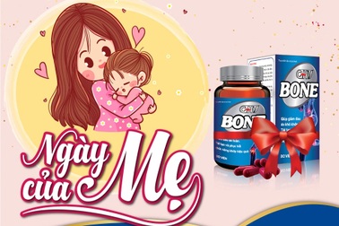 Viên khớp GHV Bone - Món quà sức khỏe nhân đôi ý nghĩa Ngày của Mẹ