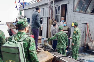 Cứu sống 7 thuyền viên bị chìm tàu trên vùng biển Thanh Hóa