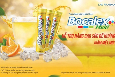 Viên sủi Bocalex Multi - thực phẩm hỗ trợ nâng cao sức đề kháng cho cơ thể