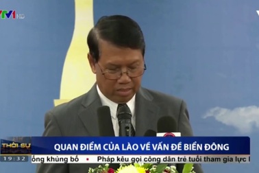 Quan điểm của Lào về vấn đề Biển Đông