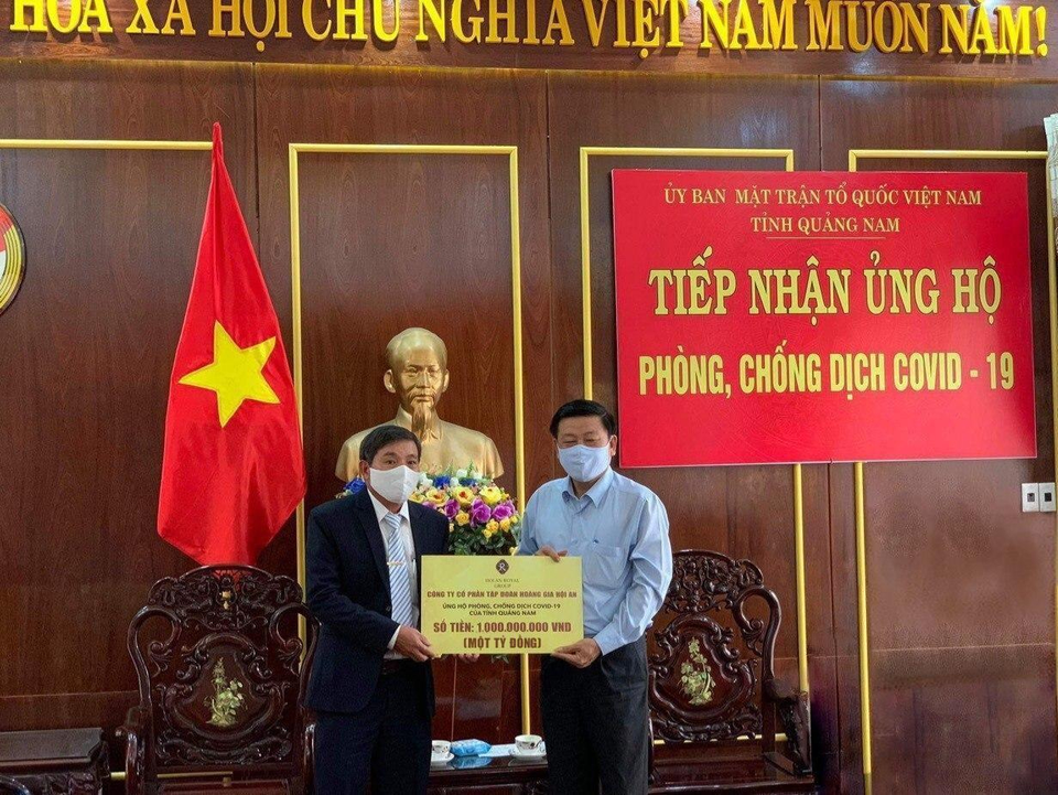 Tập đoàn Hoàng Gia Hội An chung tay cùng tỉnh Quảng Nam chống dịch Covid-19 - 1 Tập đoàn Hoàng Gia Hội An chung tay cùng tỉnh Quảng Nam chống dịch Covid-19 - 1