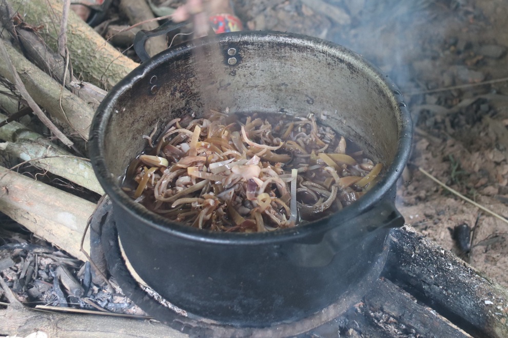 Những đứa trẻ nơi bìa rừng chỉ mong có đủ cơm ăn qua ngày - 5 Những đứa trẻ nơi bìa rừng chỉ mong có đủ cơm ăn qua ngày - 5