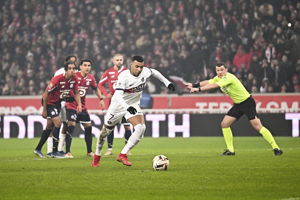 Mbappe scored, PSG unfortunately shared points against Lille - 2