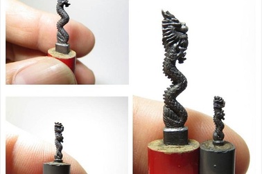 Ngắm những kiệt tác kiến trúc điêu khắc từ ruột bút chì