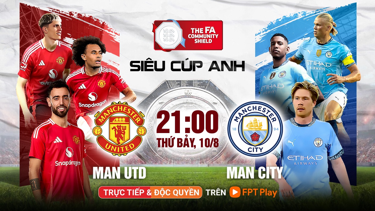 Man Utd tổn thất lớn về lực lượng trước trận Siêu Cúp Anh với Man City - 3