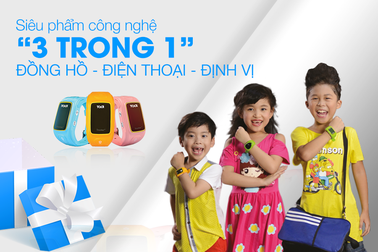 Đồng hồ định vị cao cấp: Quà trung thu tuyệt vời cho bé