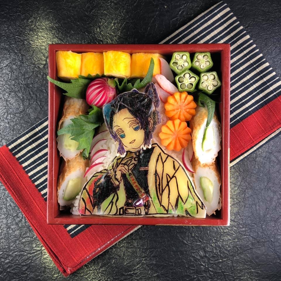 Mẹ Việt ở Nhật vẽ tranh trên cơm bento - 8 Mẹ Việt ở Nhật vẽ tranh trên cơm bento - 8