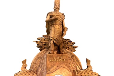 Phú Thọ đã tìm được mẫu tượng Hùng Vương đặt ở Đền Hùng