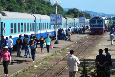 “Cháy” vé tàu Tết từ Bình Định đi Hà Nội và TPHCM