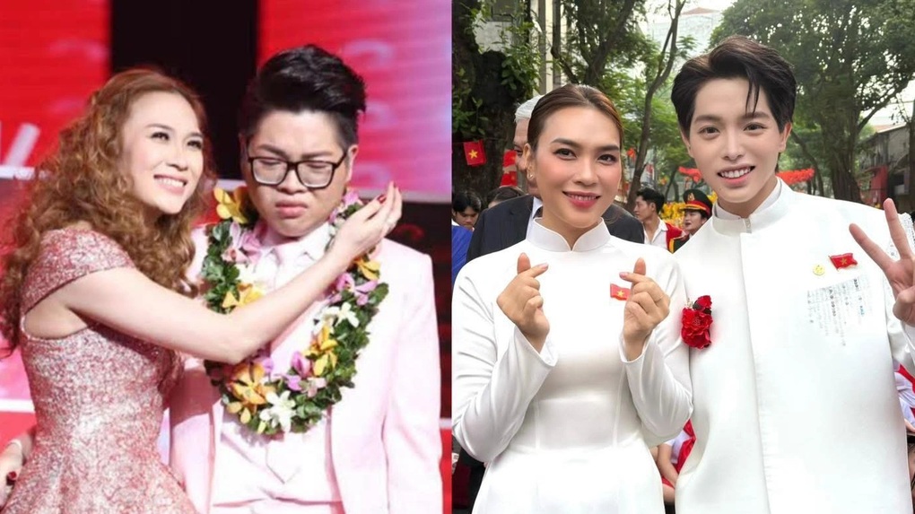 Cậu học trò 10 năm của Mỹ Tâm và khoảnh khắc hội ngộ đáng nhớ ở đại lễ A80 - 1 Cậu học trò 10 năm của Mỹ Tâm và khoảnh khắc hội ngộ đáng nhớ ở đại lễ A80 - 1