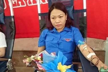 Quảng Bình: Nữ Bí thư Đoàn 24 lần hiến máu tình nguyện