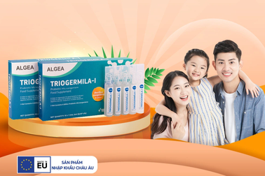 Chế phẩm sinh học Triogermila-I hỗ trợ bổ sung bào tử lợi khuẩn đường ruột cho trẻ