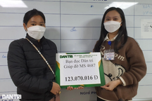 Bạn đọc Dân trí giúp đỡ bé 2 tuổi mắc bại não hơn 123 triệu đồng