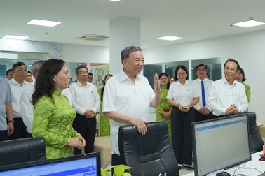 Tổng Bí thư Tô Lâm khảo sát tại TPHCM trước ngày sáp nhập tỉnh, thành