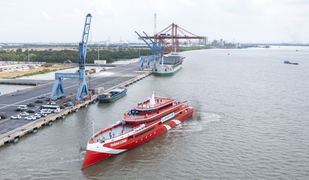 Dừng tuyến tàu cao tốc TPHCM - Côn Đảo - 1 Dừng tuyến tàu cao tốc TPHCM - Côn Đảo - 1