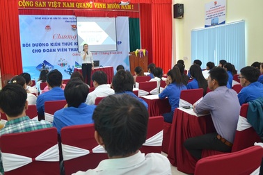 Quảng Ngãi: Bồi dưỡng kiến thức khởi nghiệp cho đoàn viên, thanh niên