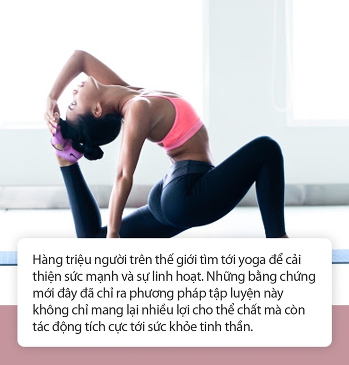 Yoga tác động thế nào đối với sức khỏe tâm lý và thể chất? - Ảnh 1.