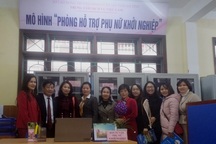 Khai trương Phòng hỗ trợ phụ nữ khởi nghiệp