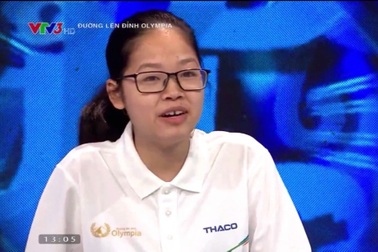 Nữ sinh Hà Nội san bằng kỷ lục sau 21 năm Đường lên đỉnh Olympia
