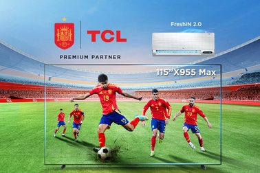 TCL trở thành nhà tài trợ của đội tuyển Tây Ban Nha giải Euro 2024