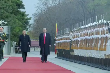 Việt Nam xuất hiện trong video công du châu Á của Tổng thống Trump