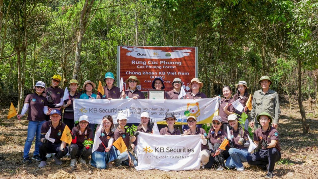 KBSV សាបព្រួសដើមឈើចំនួន 2,500 សម្រាប់យុទ្ធនាការ Vietnam Green Contribution 2025 - 1 KBSV gieo mầm 2.500 cây xanh cho chiến dịch Góp xanh Việt Nam 2025 - 1