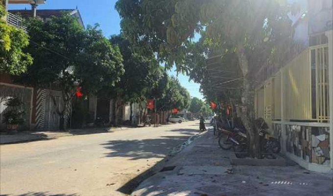Khu vực phát hiện bé trai bị bỏ rơi.