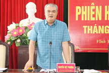 Chủ tịch TP Vĩnh Yên chỉ đạo xử lý các vi phạm kỷ luật công vụ