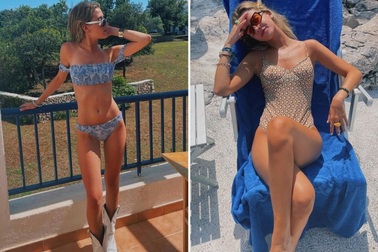 Con gái cựu ngôi sao Real Madrid trở thành người mẫu nóng bỏng