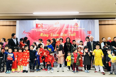 Tết ấm áp của cộng đồng người Việt tại Kyushu, Nhật Bản