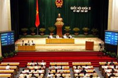 Quốc hội thông qua ba dự án luật