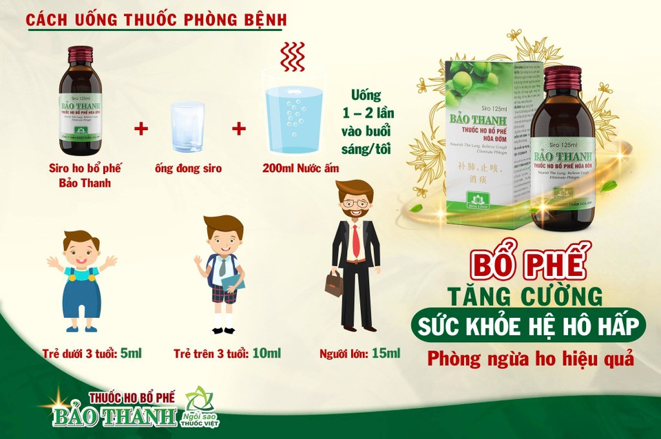 Để phòng ngừa ho hiệu quả, bạn cần bổ phế, tăng cường sức khỏe hệ hô hấp như thế nào? - 2 Để phòng ngừa ho hiệu quả, bạn cần bổ phế, tăng cường sức khỏe hệ hô hấp như thế nào? - 2
