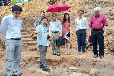 Phát lộ dấu tích đường vào cấm thành Thăng Long từ thời nhà Lê