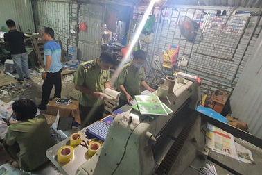 Phát hiện hàng tấn sách giả Nhà xuất bản Giáo dục Việt Nam