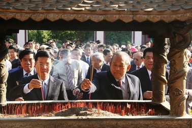 Trưởng ban Tuyên giáo TƯ Võ Văn Thưởng dự lễ 230 năm chiến thắng Ngọc Hồi - Đống Đa