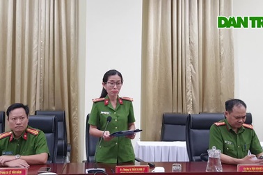 Công an TPHCM công bố việc khởi tố ông Đặng Việt Hà