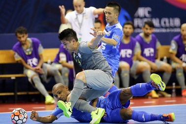 Thái Sơn Nam vào tứ kết giải futsal các CLB châu Á 2017