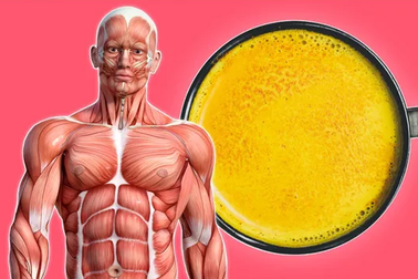 Lợi ích thần kỳ khi cho thêm một muỗng tinh bột nghệ vào sữa