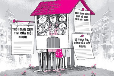 Nhà đông người