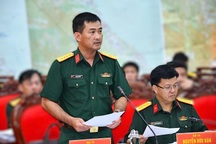 Bàn giao nhiệm vụ tại Bộ Chỉ huy Quân sự tỉnh Quảng Trị mới