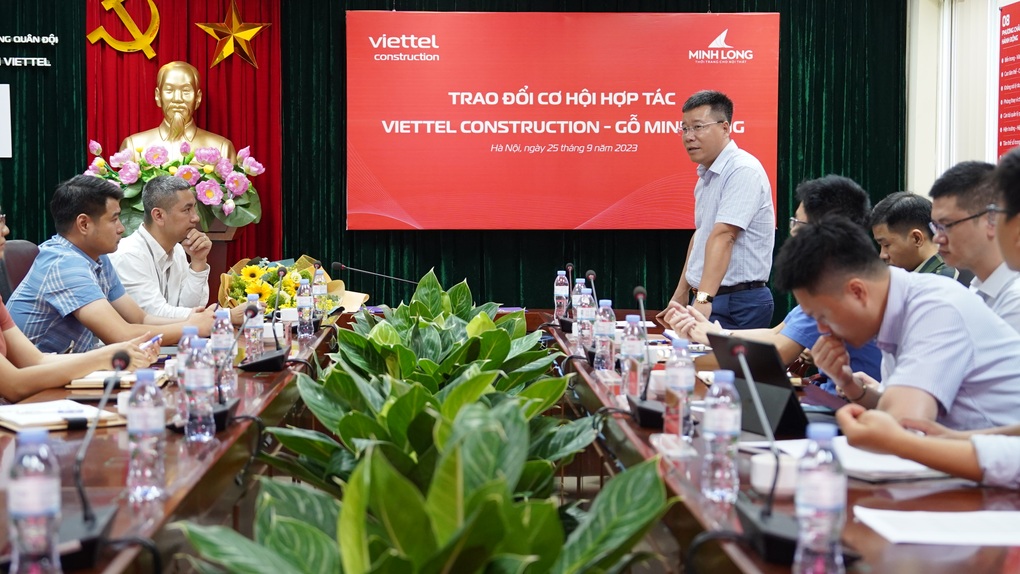 Viettel Construction và Gỗ Minh Long trao đổi hợp tác chiến lược - 2 Viettel Construction và Gỗ Minh Long trao đổi hợp tác chiến lược - 2