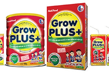 GrowPLUS+ - Dinh dưỡng hiệu quả cho trẻ suy dinh dưỡng thấp còi